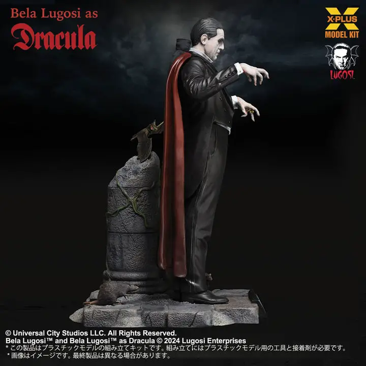 1/8 Scale Bela Lugosi as Dracula Plastic Model Kit