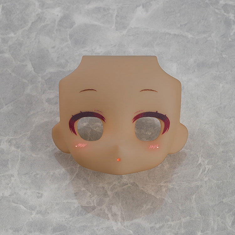 Nendoroid Doll Customizable Face P Narrowed Eyes: With Makeup (Cinnamon)