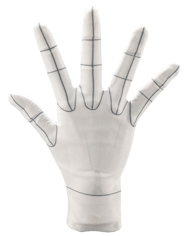 ARTIST SUPPORT ITEM Hand Model Glove /R -Wireframe-