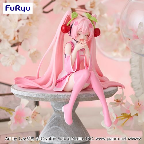 Noodle Stopper Figure - Sakura Miku 2023 Smiling Version